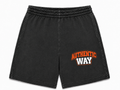 City Flame Orange - Grey Shorts