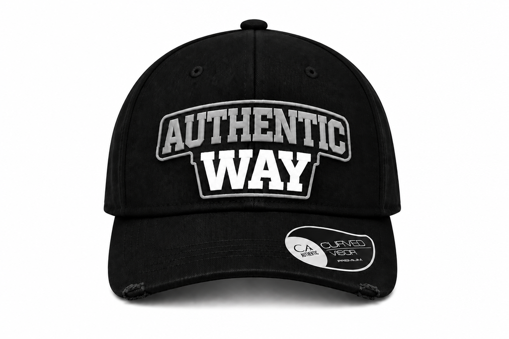 Concrete Grey - Distressed Cap