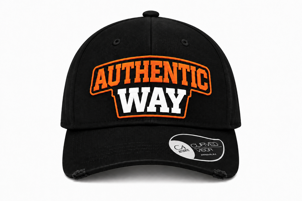 City Flame Orange - Distressed Cap